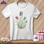 MyDesigns Physical Item S / White Spool Blooms ~ Relaxed Fit Tee