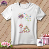 MyDesigns Physical Item S / White Starla Flamingle ~ Premium Tee