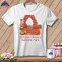 MyDesigns Physical Item S / White Stitchin' in Arches National Park ~ Relaxed Fit Tee