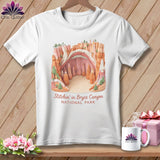 MyDesigns Physical Item S / White Stitchin' in Bryce Canyon National Park ~ Relaxed Fit Tee
