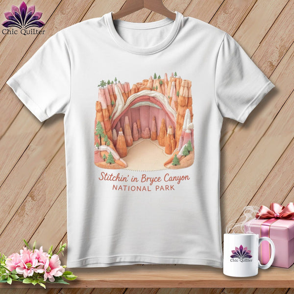 MyDesigns Physical Item S / White Stitchin' in Bryce Canyon National Park ~ Relaxed Fit Tee