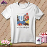 MyDesigns Physical Item S / White Stitchin' in Buffalo ~ Relaxed Fit Tee