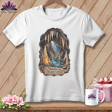 MyDesigns Physical Item S / White Stitchin' in Carlsbad Canyon National Park ~ Relaxed Fit Tee