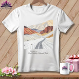 MyDesigns Physical Item S / White Stitchin' in Death Valley National Park ~ Relaxed Fit Tee