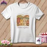 MyDesigns Physical Item S / White Stitchin' in Galena ~ Relaxed Fit Tee
