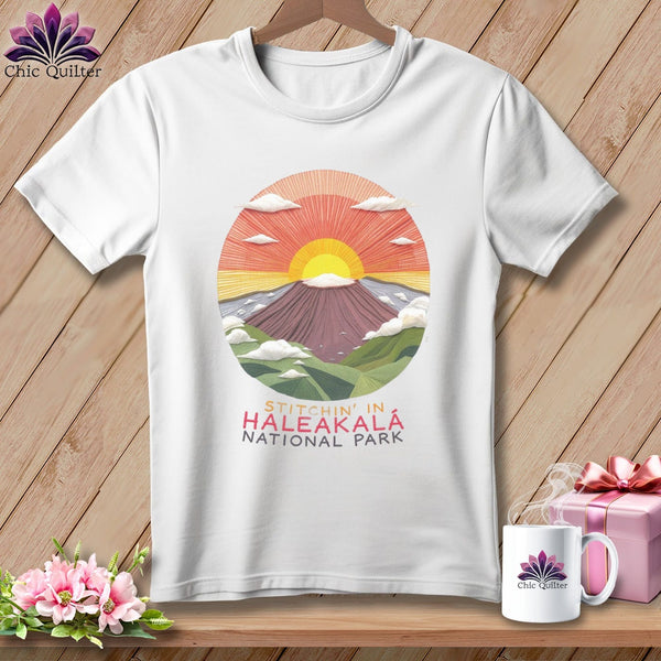 MyDesigns Physical Item S / White Stitchin' in Haleakalā National Park ~ Relaxed Fit Tee