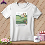 MyDesigns Physical Item S / White Stitchin' in Lexington ~ Relaxed Fit Tee
