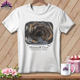 MyDesigns Physical Item S / White Stitchin' in Mammoth Cave National Park ~ Relaxed Fit Tee
