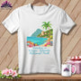 MyDesigns Physical Item S / White Stitchin' in Virgin Islands National Park ~ Relaxed Fit Tee