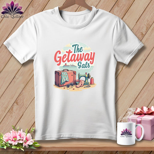 MyDesigns Physical Item S / White The Getaway Gals ~ Relaxed Fit Tee