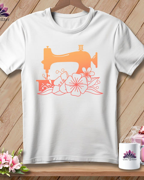 MyDesigns Physical Item S / White Tropical Sewing ~ Relaxed Fit Tee