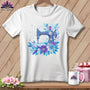 MyDesigns Physical Item S / White Winter Whimsy ~ January Design ~ Quilter's Calendar Subscription (December Start) ~ Premium Tee