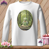 MyDesigns Physical Item S / White Yo-Yo-Da - Resting Stitch Face ~ Long Sleeve Tee