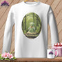 MyDesigns Physical Item S / White Yo-Yo-Da - Resting Stitch Face ~ Long Sleeve Tee