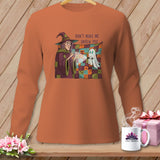 MyDesigns Physical Item S / Yam DON'T MAKE ME UNSEW YOU ~ Long Sleeve Tee