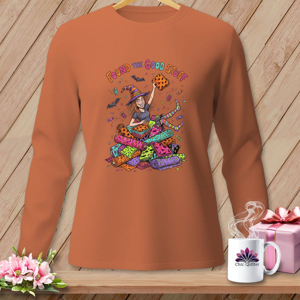 MyDesigns Physical Item S / Yam FOUND THE GOOD STUFF ~ Bolt Heap ~ Long Sleeve Tee