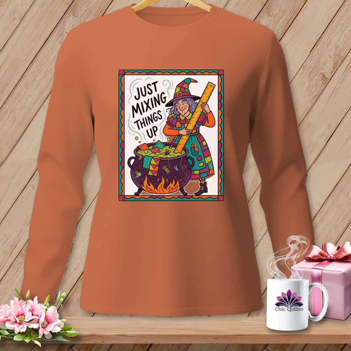 MyDesigns Physical Item S / Yam Just Mixing Things Up ~ Long Sleeve Tee