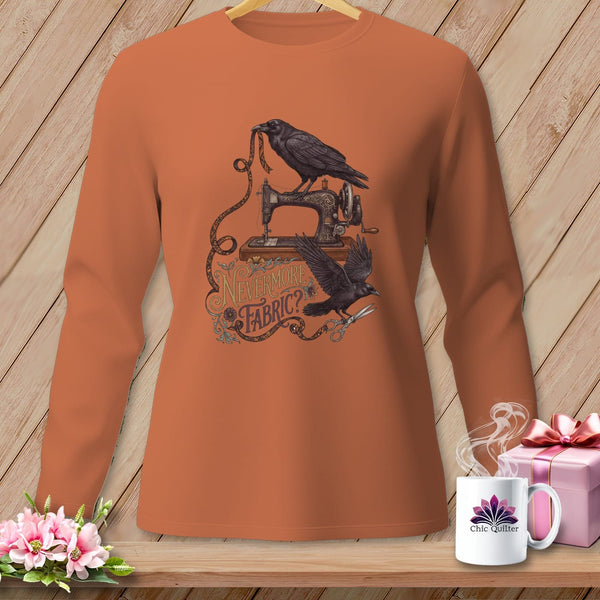 MyDesigns Physical Item S / Yam Nevermore Fabric? ~ Long Sleeve Tee
