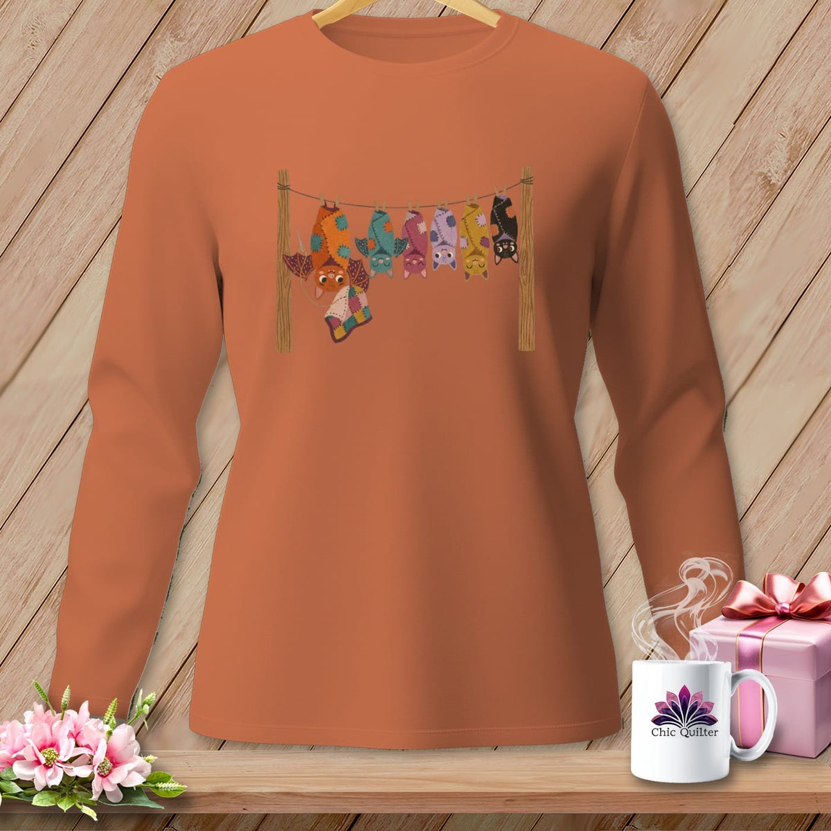MyDesigns Physical Item S / Yam One Still Awake ~ Long Sleeve Tee