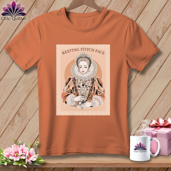 MyDesigns Physical Item S / Yam Queen Eliza Stitch - Resting Stitch Face ~ Premium Tee