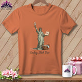 MyDesigns Physical Item S / Yam Quilter of Liberty - Resting Stitch Face ~ Premium Tee