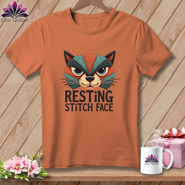 MyDesigns Physical Item S / Yam Stitch Face - Resting Stitch Face ~ Premium Tee