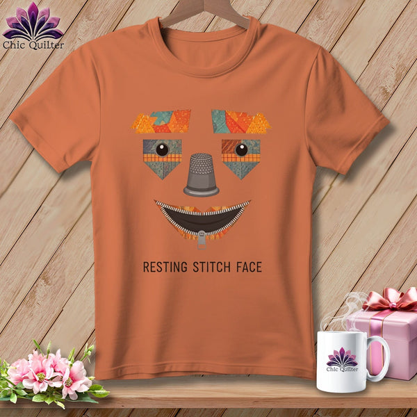 MyDesigns Physical Item S / Yam Strawman - Resting Stitch Face ~ Premium Tee