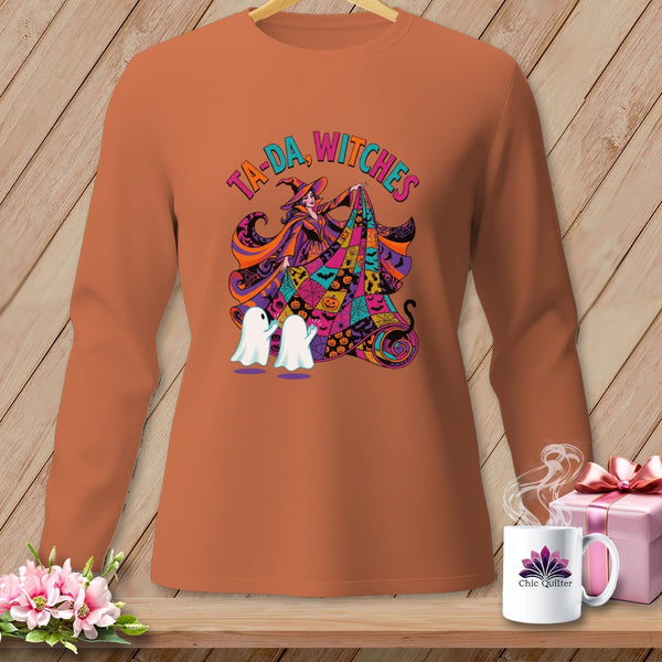 MyDesigns Physical Item S / Yam Ta-Da, Witches ~ Long Sleeve Tee