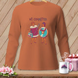 MyDesigns Physical Item S / Yam We Committed. ~ Long Sleeve Tee