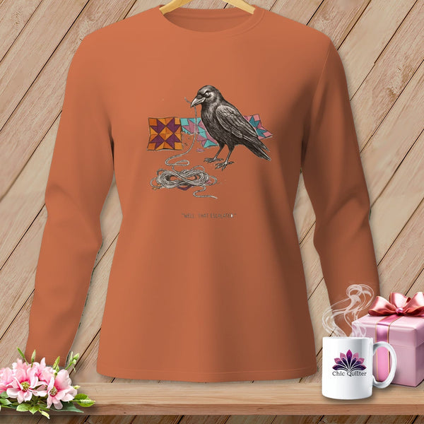MyDesigns Physical Item S / Yam Well. That Escalated. ~ Long Sleeve Tee