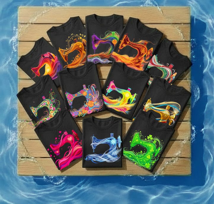 MyDesigns Physical Item Spooky Gust ~ October Design ~ Windy Stitches Collection (September Start) ~ Premium Tee