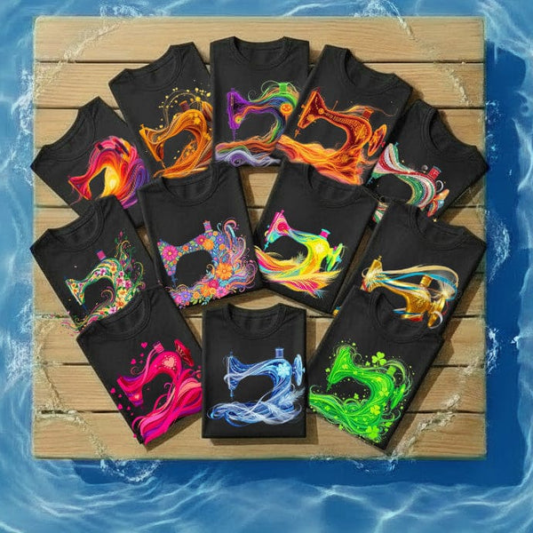 MyDesigns Physical Item Spooky Gust ~ October Design ~ Windy Stitches Collection (September Start) ~ Premium Tee