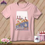 MyDesigns Physical Item Stitchin' in Connecticut ~ Relaxed Fit Tee