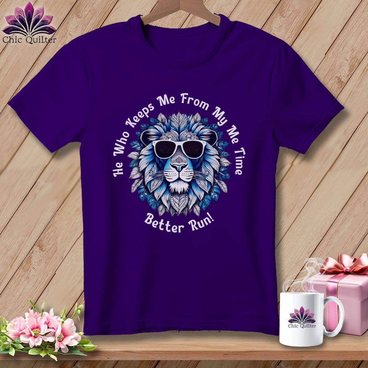 MyDesigns Physical Item Team Purple / S Better Run - My Me Time Blue ~ Relaxed Fit Tee