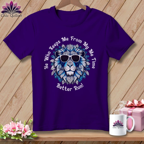 MyDesigns Physical Item Team Purple / S Better Run - My Me Time Blue ~ Relaxed Fit Tee