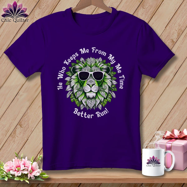 MyDesigns Physical Item Team Purple / S Better Run - My Me Time Lime ~ Relaxed Fit Tee