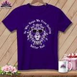 MyDesigns Physical Item Team Purple / S Better Run - Quilting Grape ~ Relaxed Fit Tee