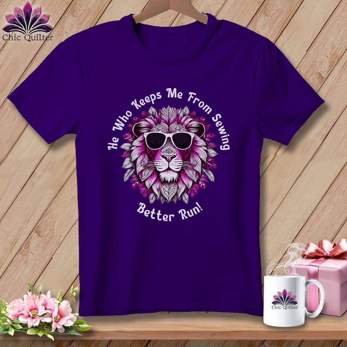 MyDesigns Physical Item Team Purple / S Better Run - Sewing Berry ~ Relaxed Fit Tee