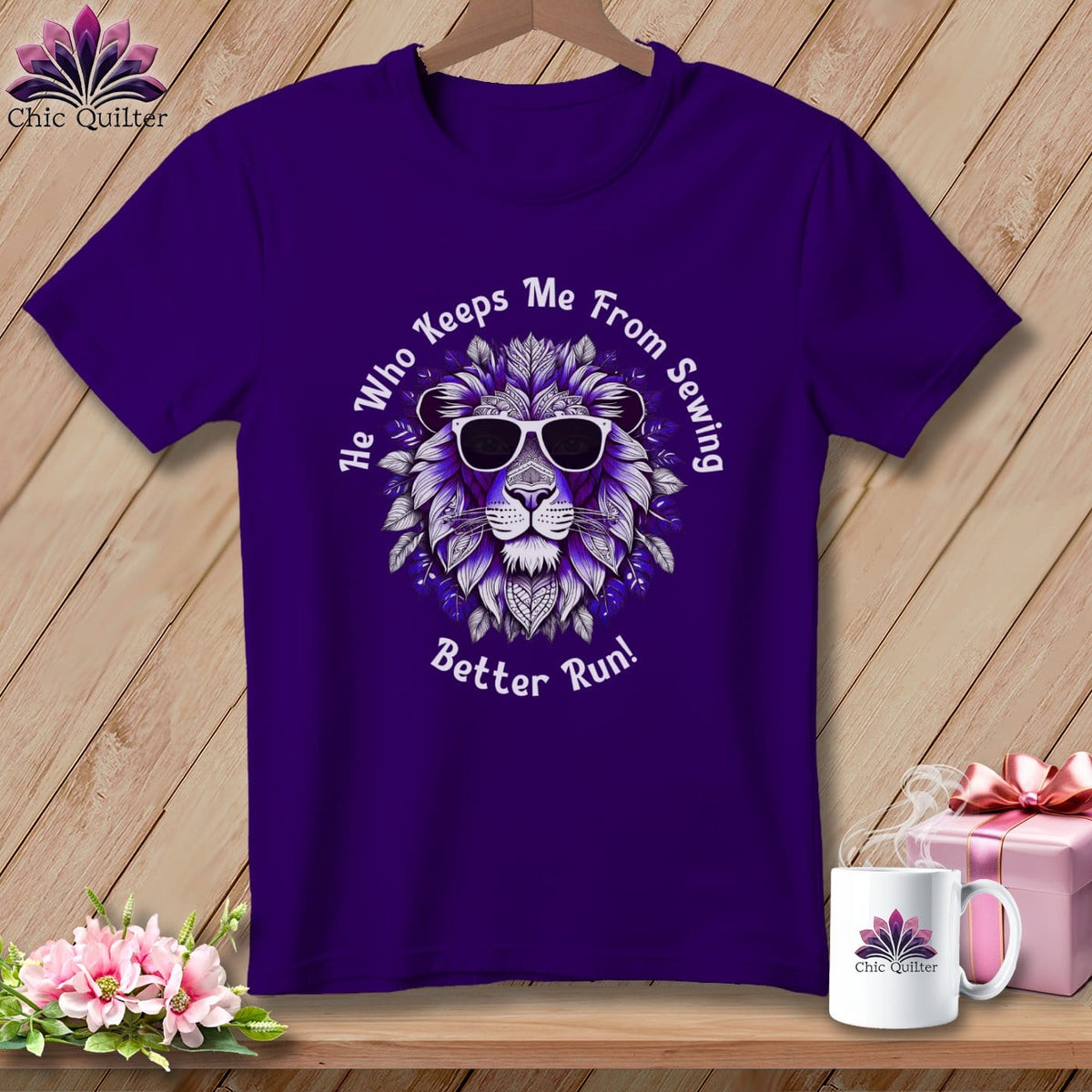 MyDesigns Physical Item Team Purple / S Better Run - Sewing Grape ~ Relaxed Fit Tee