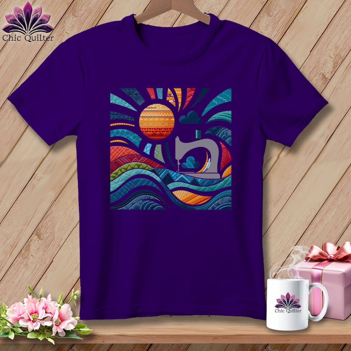 MyDesigns Physical Item Team Purple / S Catching My Morning Muse ~ SuperSoft Relaxed Fit Tee