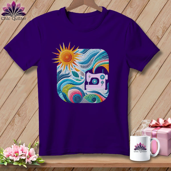 MyDesigns Physical Item Team Purple / S Creative Breezes ~ SuperSoft Relaxed Fit Tee