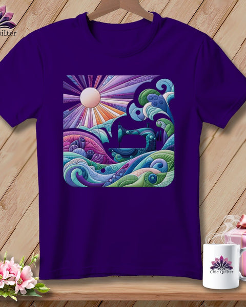 MyDesigns Physical Item Team Purple / S Morning Rays ~ Relaxed Fit Tee