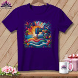 MyDesigns Physical Item Team Purple / S Quilting Explosion ~ Relaxed Fit Tee