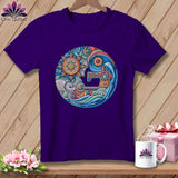 MyDesigns Physical Item Team Purple / S Threaded Dreams by the Sea ~ SuperSoft Relaxed Fit Tee