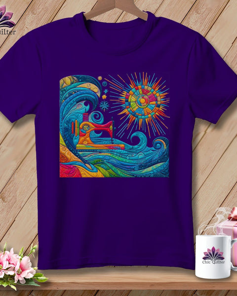 MyDesigns Physical Item Team Purple / S Tidal Threads ~ SuperSoft Relaxed Fit Tee