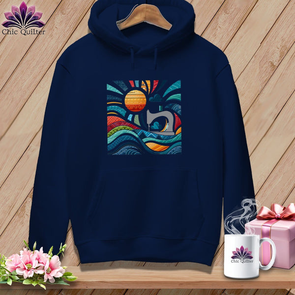 MyDesigns Physical Item True Navy / S Catching My Morning Muse ~ Premium Hoodie