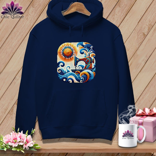 MyDesigns Physical Item True Navy / S Sunset Dream Threads ~ Premium Hoodie