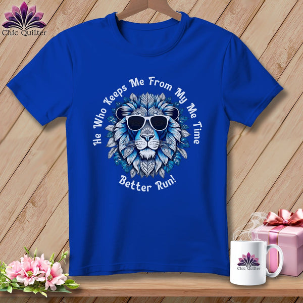 MyDesigns Physical Item True Royal / S Better Run - My Me Time Blue ~ Relaxed Fit Tee