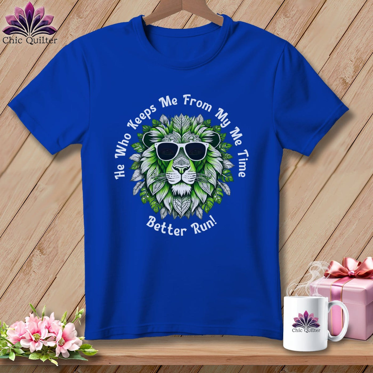 MyDesigns Physical Item True Royal / S Better Run - My Me Time Lime ~ Relaxed Fit Tee