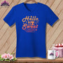 MyDesigns Physical Item True Royal / S Hello Sweet Cheeks ~SuperSoft V-Neck Tee